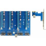 Delock 41427 Riser Card PCI Express x1 > 4 x PCIe x16 met 60cm USB-kabel