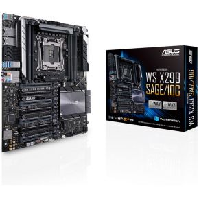 ASUS WS X299 SAGE/10G Intel® X299 LGA 2066 (Socket R4) CEB server-/werkstationmoederbord