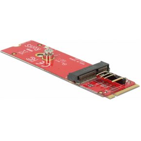 Delock 63343 Converter M.2 Key M male > M.2 Key E-sleuf voor USB- en PCIe-modules