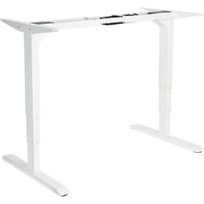 Equip 650804, ERGO Electric Sit-Stand Desk Frame [Dual Motors, White]