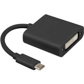 Lanberg AD-UC-DV-01 USB grafische adapter 3840 x 2160 Pixels Zwart