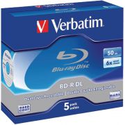 Verbatim-BD-R-DL-Blu-ray-50GB-6X-5st-Jewelcase