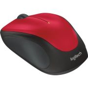 Logitech-M235-Rood-Draadloze-muis