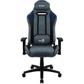 Aerocool DUKE AeroSuede Universele gamestoel Zwart, Blauw