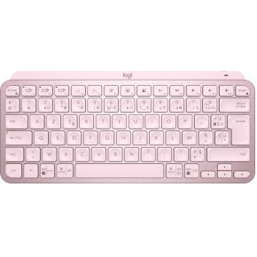 Logitech MX Keys Mini AZERTY Roze draadloos toetsenbord