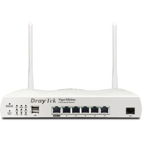 Draytek Vigor 2866AX: Gfast Modem-Firewall draadloze router Gigabit Ethernet Dual-band (2.4 GHz / 5