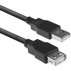 ACT USB 2.0  verlengkabel A male - A female 1,8 meter