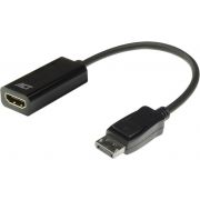 ACT DisplayPort naar HDMI female adapter, 4K