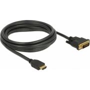 Delock-85655-HDMI-naar-DVI-24-1-kabel-bidirectioneel-3-m