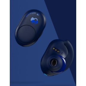 Skullcandy 414-059-8301 hoofdtelefoon/headset In-ear USB Type-C Bluetooth Blauw