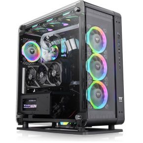 Thermaltake Core P6 Tempered Glass Mid Tower Zwart Behuizing