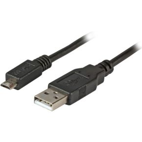EFB Elektronik K5232SW.0,5 USB-kabel 0,5 m USB A Micro-USB B Mannelijk Zwart