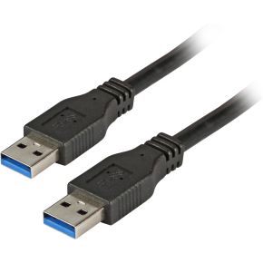 EFB Elektronik USB 3.0 A / A 1.8m USB-kabel 1,8 m USB A Mannelijk Zwart