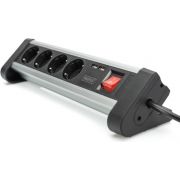 Digitus-DA-70614-power-uitbreiding-Indoor-1-5-m-4-AC-outlet-s-Black-Silver