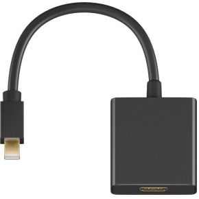 Microconnect MDPHDMIB kabeladapter/verloopstukje Mini Displayport HDMI 1.2 Zwart
