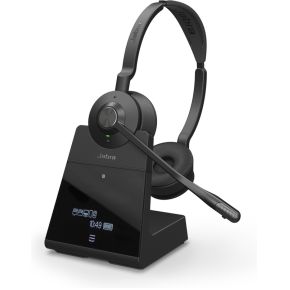 Jabra Engage 75 Stereo Headset Draadloos Hoofdband Kantoor/callcenter Micro-USB Bluetooth Zwart