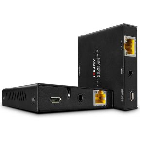 Lindy 38205 audio/video extender AV-zender & ontvanger Zwart