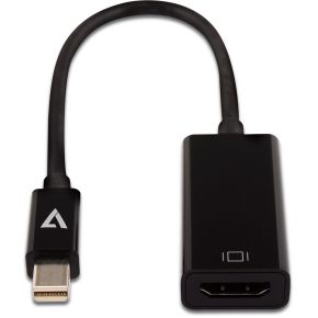 V7 J154519 Mini DisplayPort HDMI Type A (Standaard) Zwart