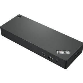 Lenovo 40B00300DK notebook dock & poortreplicator Bedraad Thunderbolt 4 Zwart, Rood