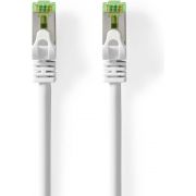 Nedis CAT7-Kabel | PiMF | RJ45 Male | RJ45 Male | 2.00 m | Rond | LSZH | Wit | Doos