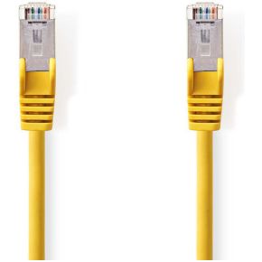 CAT5e SF/UTP-Netwerkkabel | RJ45 Male - RJ45 Male | 7,5 m | Geel