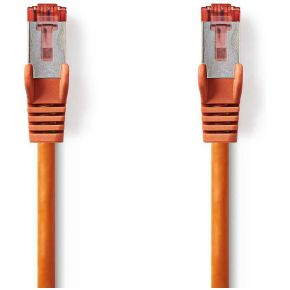 CAT6 S/FTP-Netwerkkabel | RJ45 Male - RJ45 Male | 1,5 m | Oranje