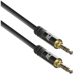 ACT 10 meter High Quality audio aansluitkabel 3,5 mm stereo jack male - male AC3613
