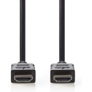 Nedis High Speed HDMI-Kabel met Ethernet | HDMI-Connector - HDMI-Connector | 1,0 m | Zwart