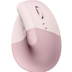 Logitech Lift Roze Ergonomishe Draadloze Muis