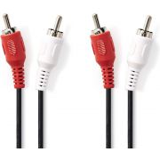 Nedis-Stereo-Audiokabel-2x-RCA-Male-2x-RCA-Male-1-0-m-Zwart-CAGB24200BK10-