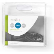 Nedis-Stereo-Audiokabel-3-5-mm-Male-3-5-mm-Male-0-5-m-Zwart-CAGB22000BK05-