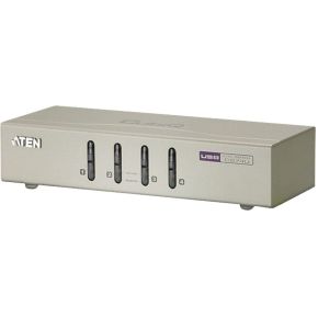Aten 4-poorts USB KVM  audio