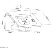 Neomounts-DS15-630-veiligheidsbehuizing-voor-tablets-Wit