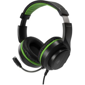 Deltaco GAM-128 hoofdtelefoon/headset Bedraad Hoofdband Gamen Zwart, Groen