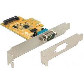 Delock 90293 PCI Express x1-kaart naar 1 x serieel met spanningsvoorziening ESD-bescherming