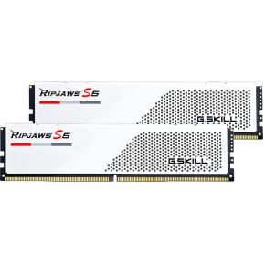 G.Skill DDR5 Ripjaws S5 / F5-5600J3036D16GX2-RS5W 32 GB 2 x 16 GB DDR5 geheugenmodule