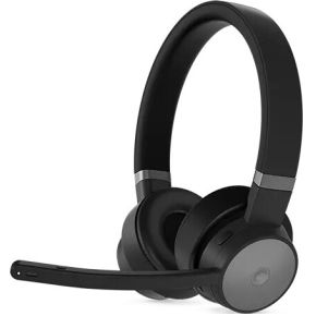 Lenovo Go Wireless ANC Headset Bedraad en draadloos Hoofdband Kantoor/callcenter USB Type-C Bluetoot