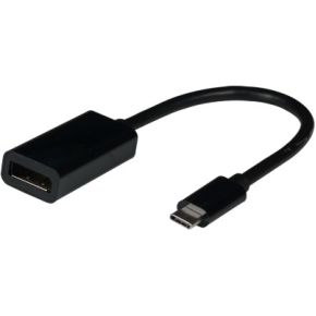 EFB Elektronik EBUSBC-DP-8K60 video kabel adapter 0,2 m USB Type-C DisplayPort Zwart