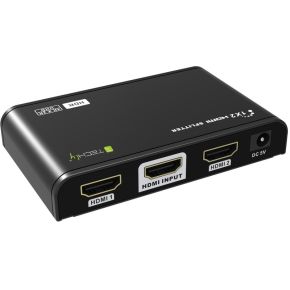 Techly IDATA HDMI2-4K2HDR video splitter HDMI