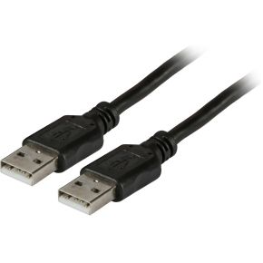 EFB Elektronik K5253SW.1,8 USB-kabel 1,8 m USB A Zwart