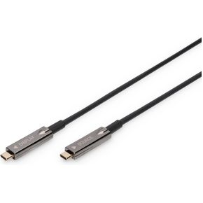 Digitus AK-330160-100-S USB-kabel 10 m USB 3.2 Gen 1 (3.1 Gen 1) USB C Zwart
