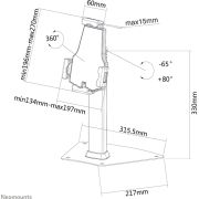 Neomounts-tablet-bureaustandaard