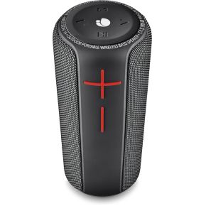 NGS Roller Nitro 2 - Draagbaare Bluetooth Speaker 20W - BT/USB/TF/AUX IN - TWS - Zwart