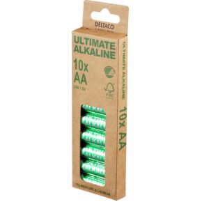 Deltaco Ultimate Alkaline AA Wegwerpbatterij