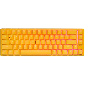 Ducky One 3 Yellow SF USB Amerikaans Engels Geel toetsenbord