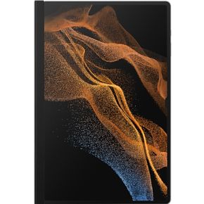 Samsung Note View Cover Galaxy Tab S8 Ultra hoes - Zwart