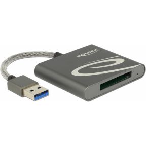 Delock 91583 USB 3.0-kaartlezer voor XQD 2.0-geheugenkaarten