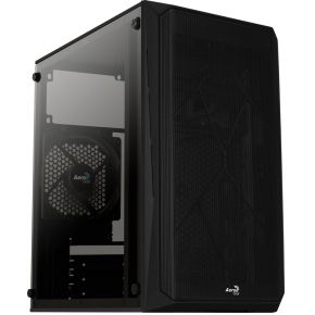 Aerocool CS107V1 computer Mini Tower Zwart Behuizing