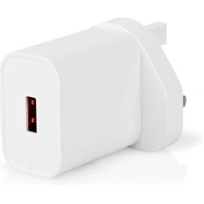 Oplader | Snellaad functie | QC3.0 | 3.0 A | Outputs: 1 | USB-A | 18 W | Automatische Voltage Select