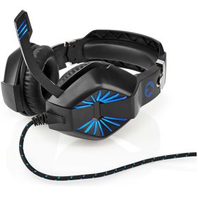 Gaming Headset | Over-Ear | Stereo | USB Type-A / 2x 3.5 mm | Opvouwbare Microfoon | 2.20 m | LED